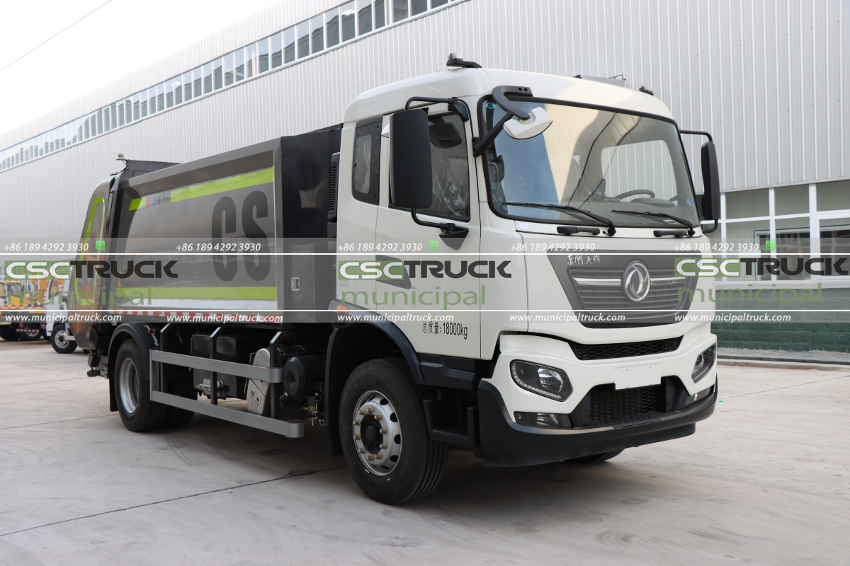 Compactor Garbage Truck Delivered to Benin for Municipal Sanitation Project