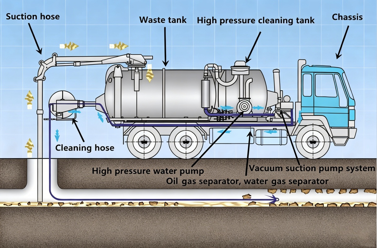 Sludge Collector Truck
